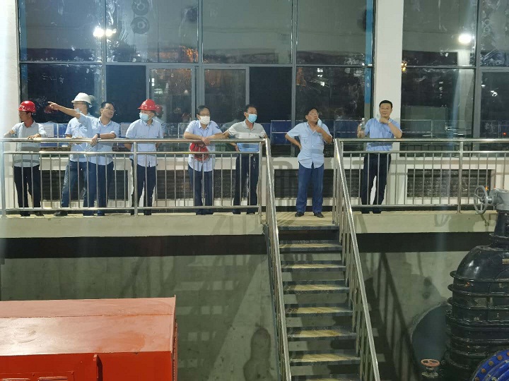 和平加压站二期顺利完成“630”通水目标
