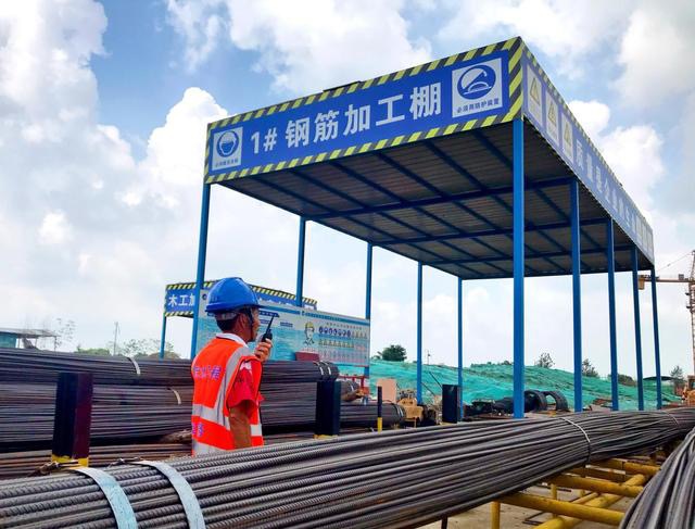 致敬高温下的建设者——蔡甸新建水厂工程掠影