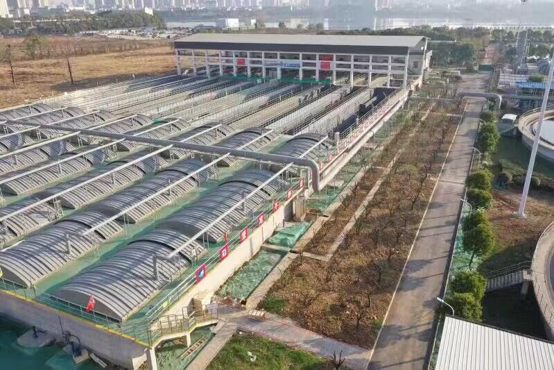 圆满收官——龙王嘴污水处理厂改扩建（四期）项目提前通水